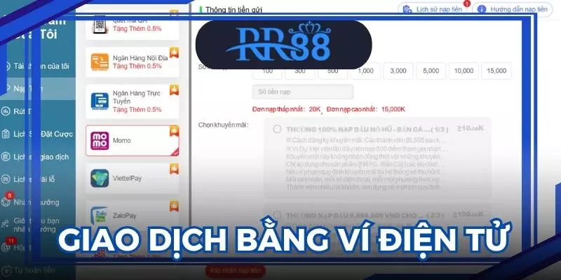nạp tiền RR88